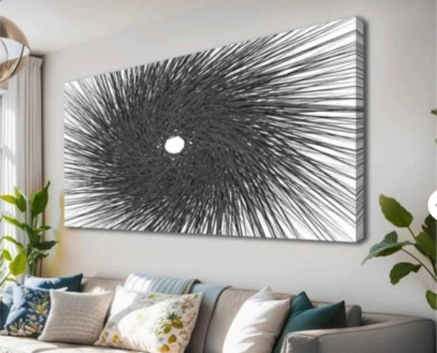 Abstract Wall Art for Living Room