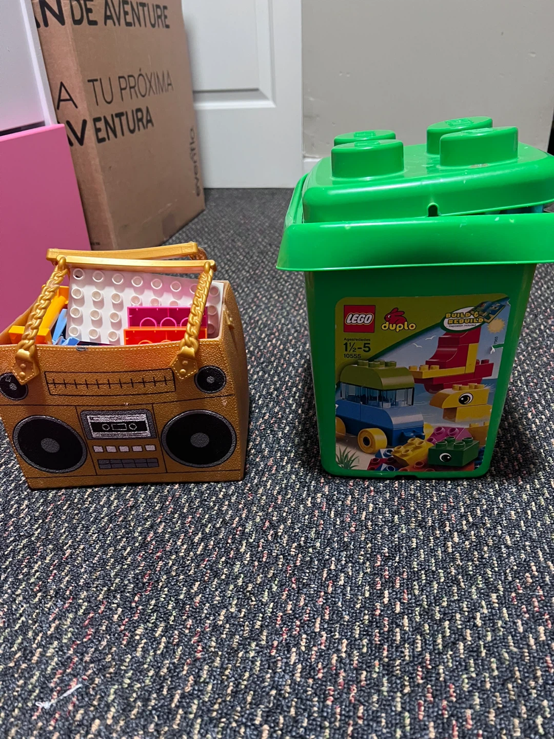 LEGO Duplo Bucket and Gold Boombox Toy Box - photo 2