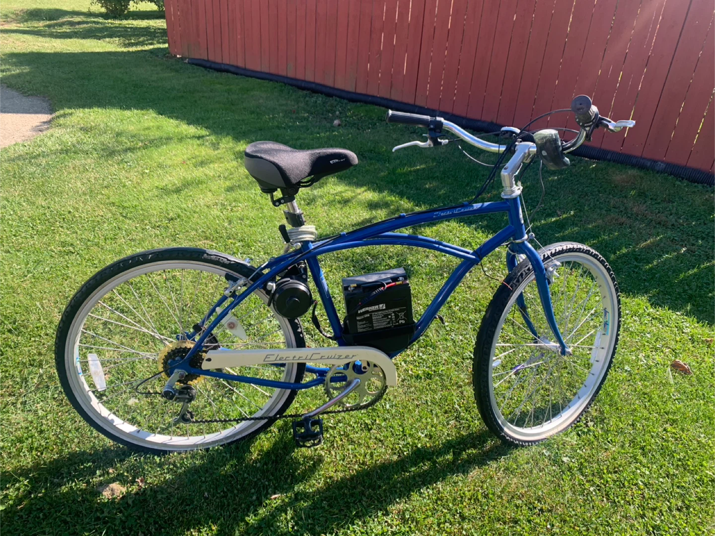 Blue Electric Cruiser Bicycle with ZAP Electric Bicycles - photo 2
