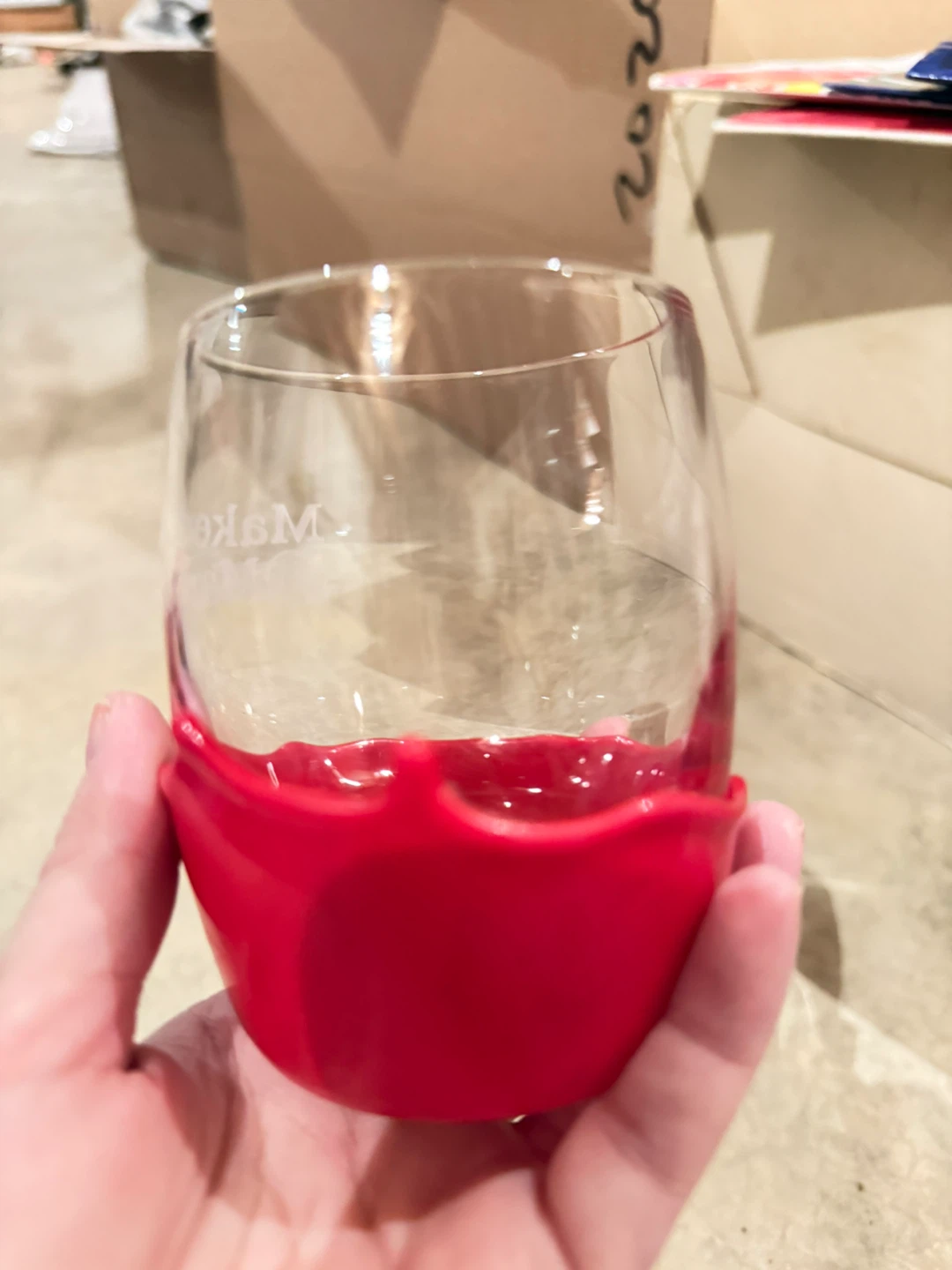 Maker's Mark Stemless Wine Glass - photo 3