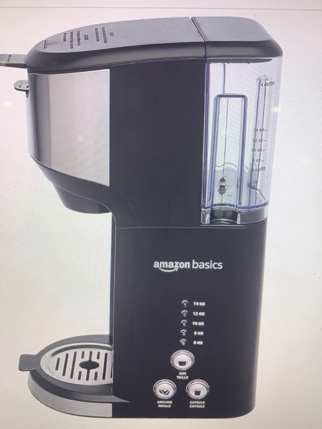 Amazon Basics Single Serve Coffee Maker