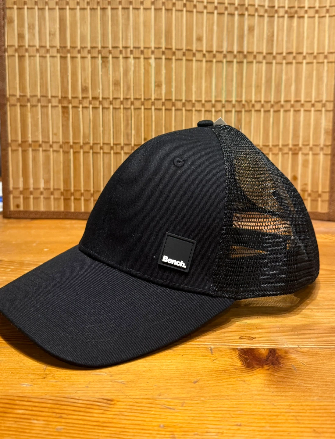 Black Bench Trucker Hat