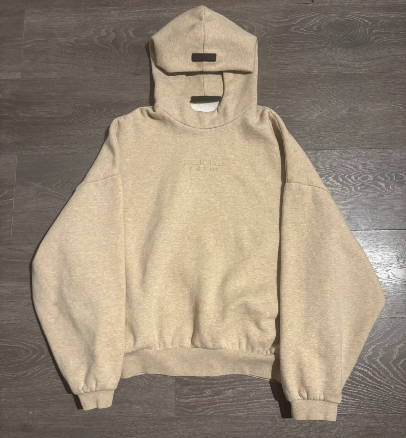 ESSENTIALS Fear of God Hoodie Beige