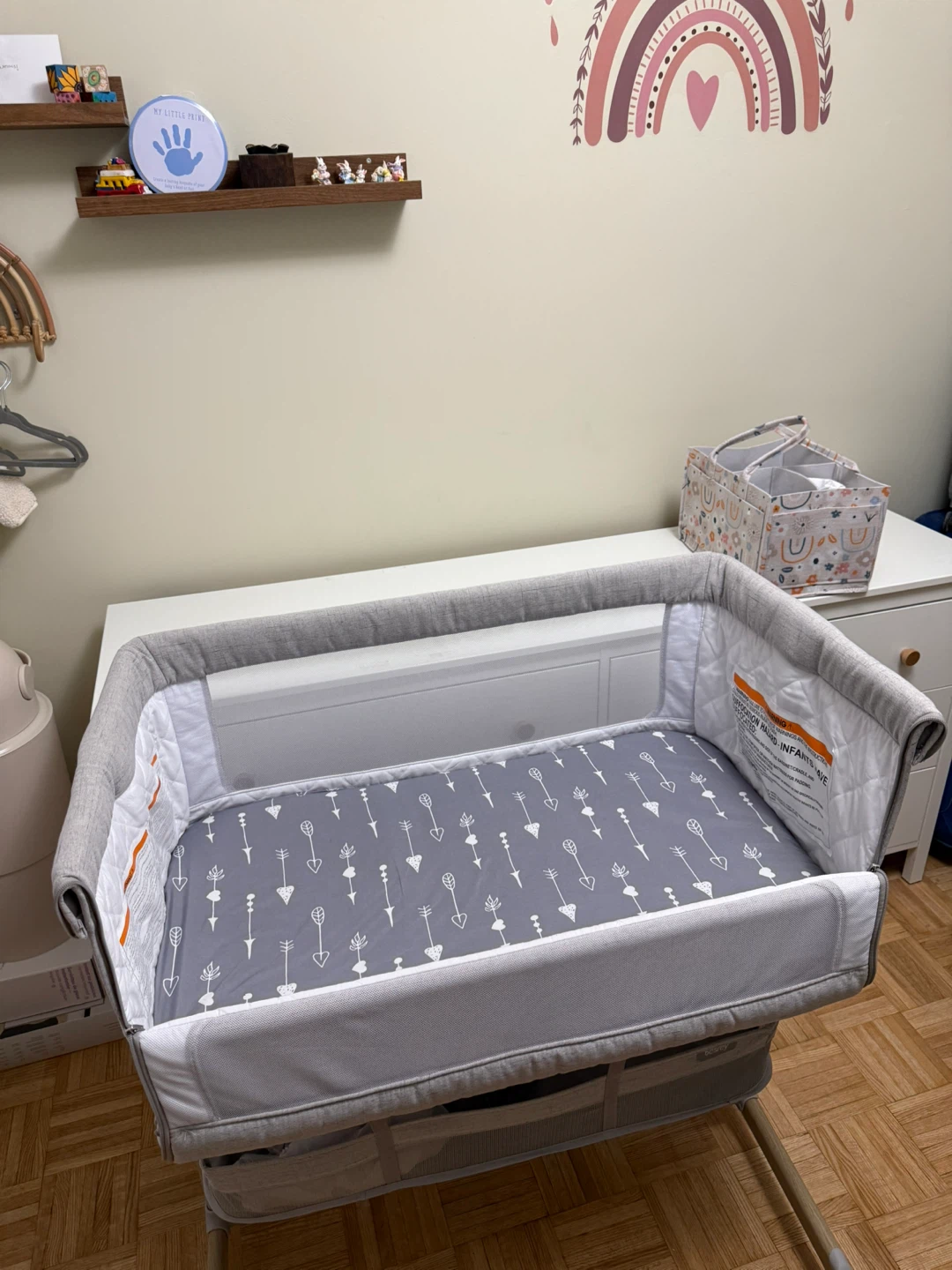Besrey Multifunctional Baby Crib/ bed side Bassinet