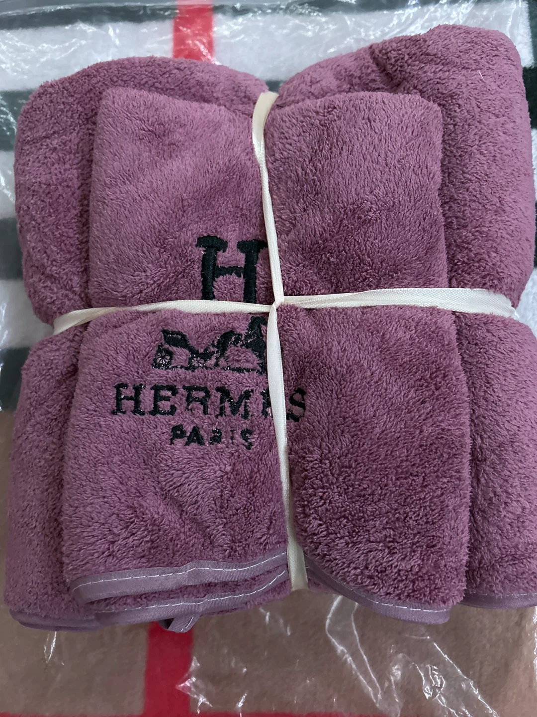 🥕 Towel Set - Purple - photo 3