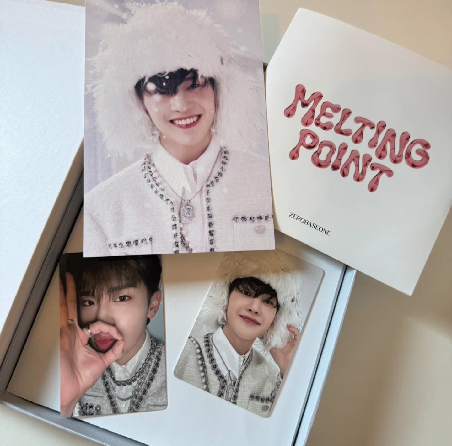 ZEROBASEONE Melting Point Photocard Set
