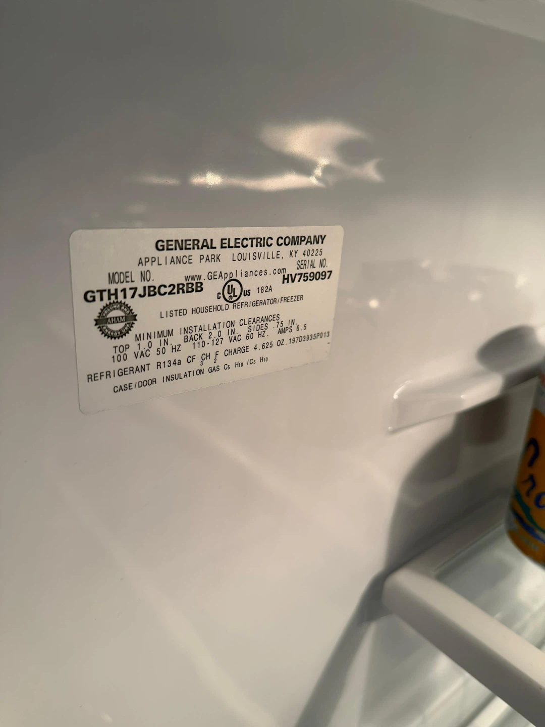 GE refrigerator - photo 4