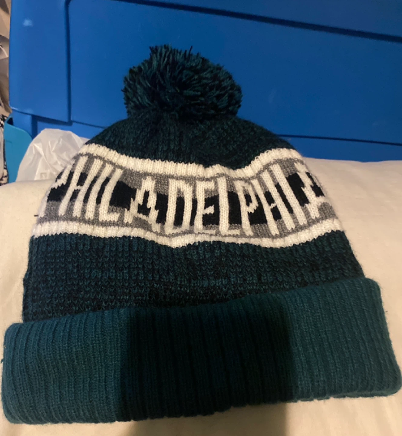🥕Philadelphia Eagles Beanie with Pom - photo 2