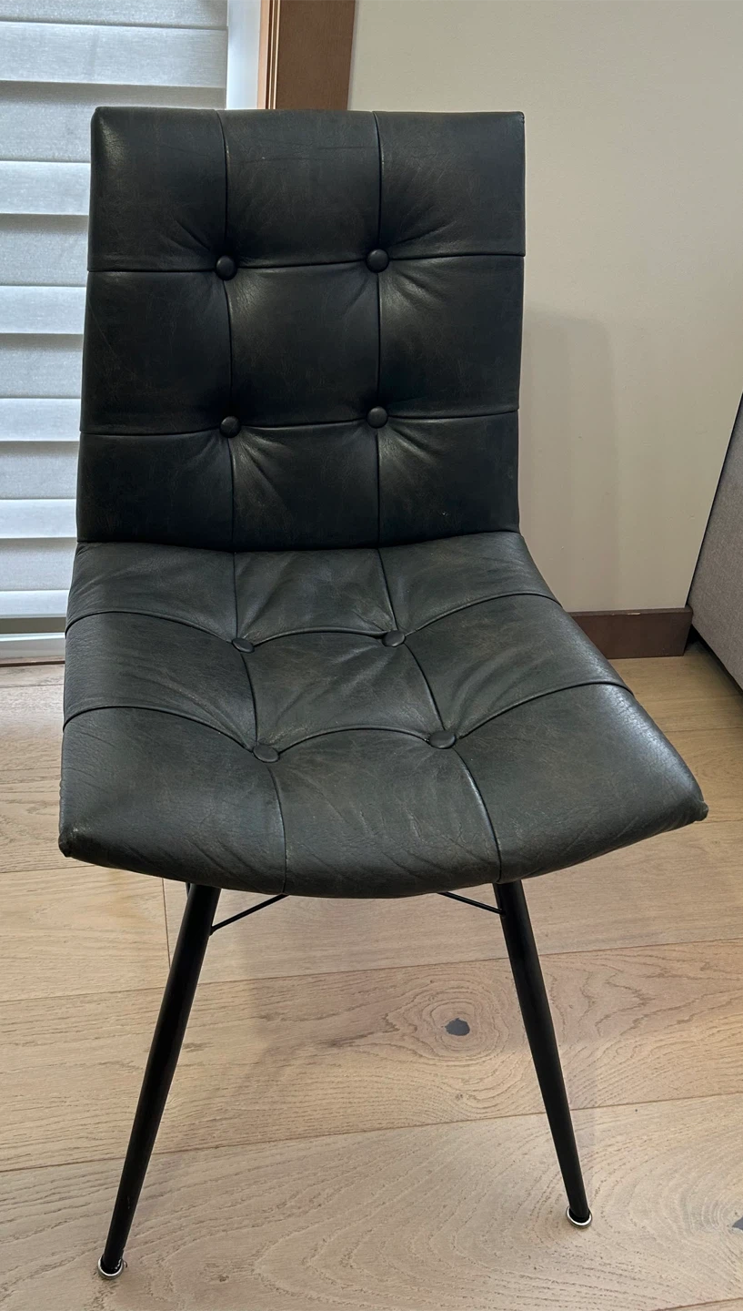 Black Tufted Accent Chairs