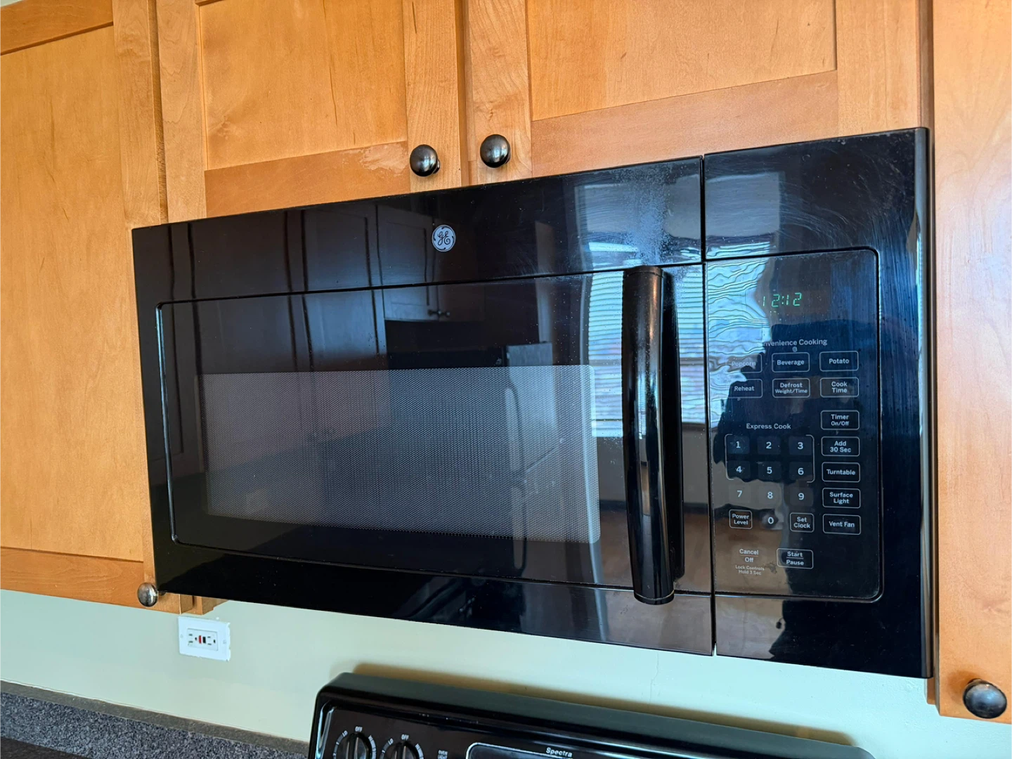 GE microwave