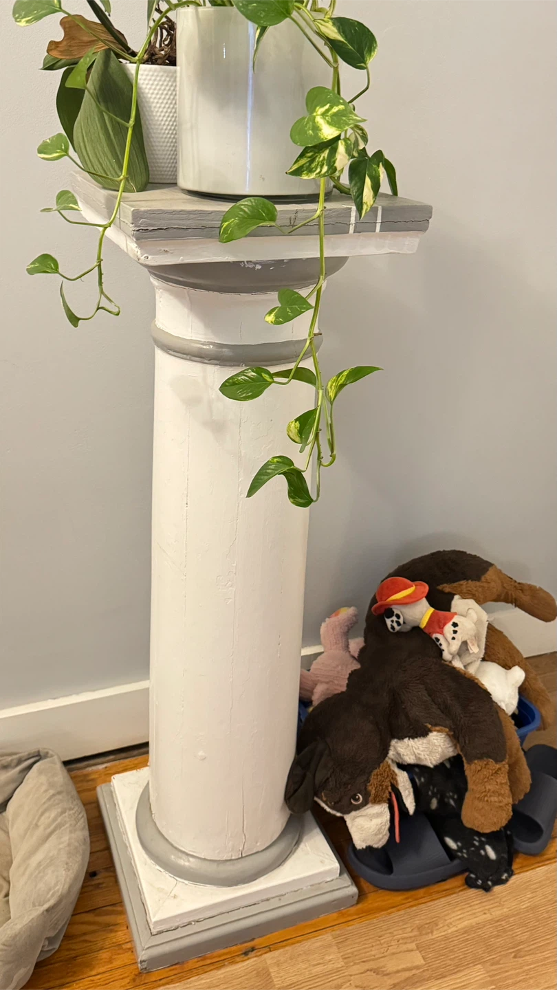 Decorative Column Plant Stand 🥕