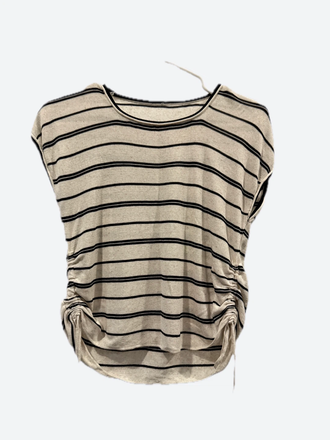 Striped Ruched T-Shirt - photo 2