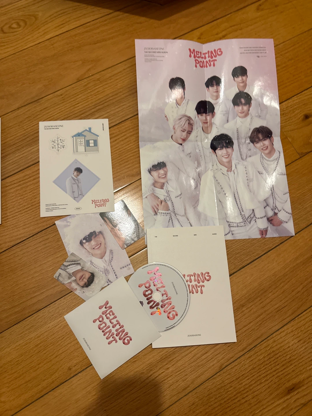 ZEROBASEONE Melting Point Photocard Set - photo 2