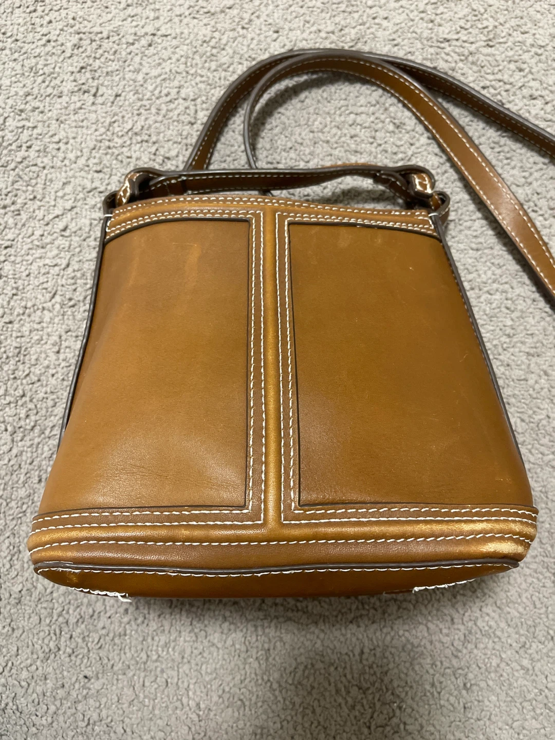 Zara brown crossbody purse