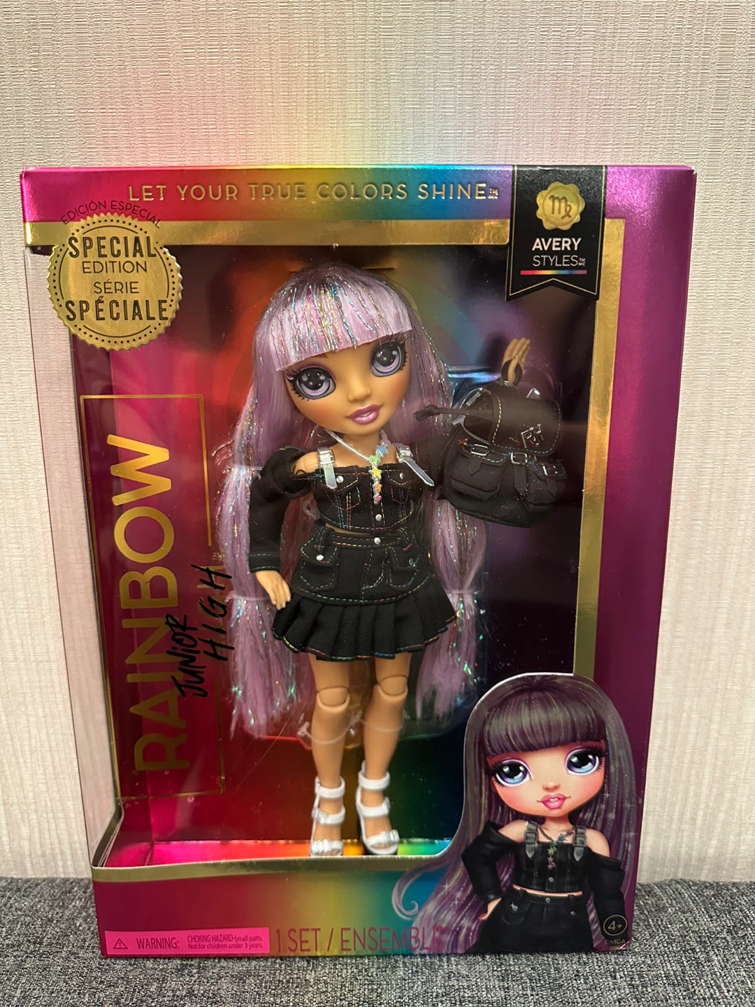 Rainbow High Jr High Special Edition Avery Styles Doll
