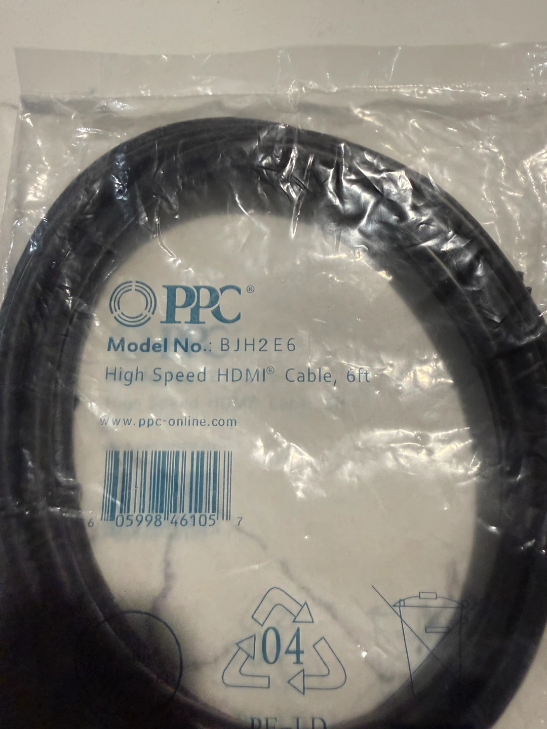 PPC High Speed HDMI Cable, 6ft - photo 2
