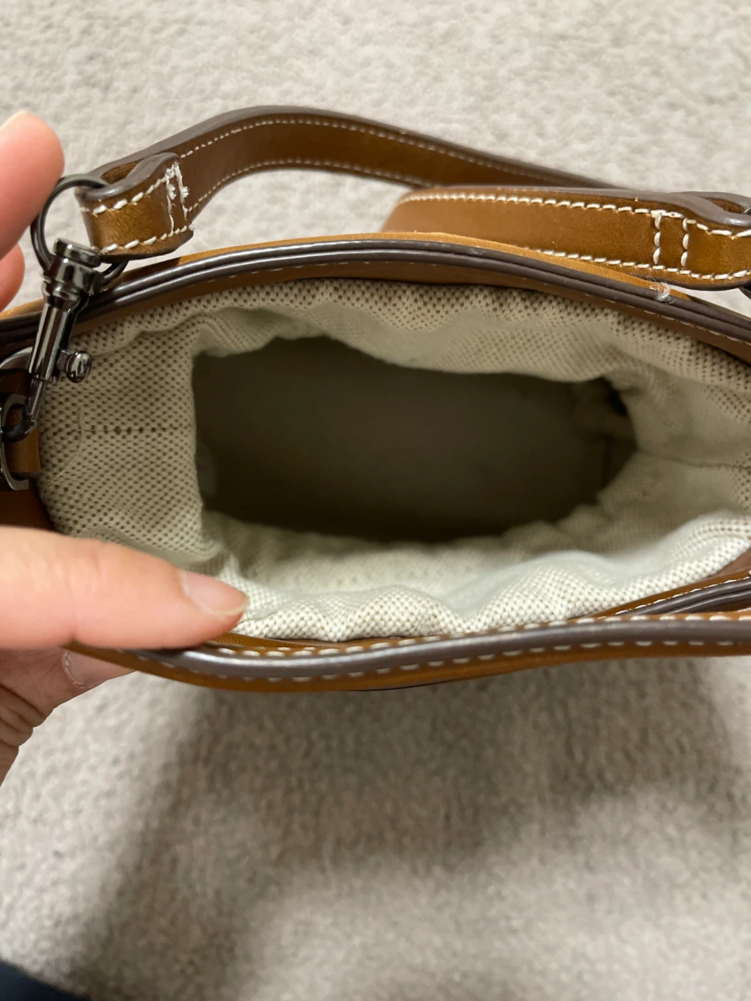 Zara brown crossbody purse - photo 5