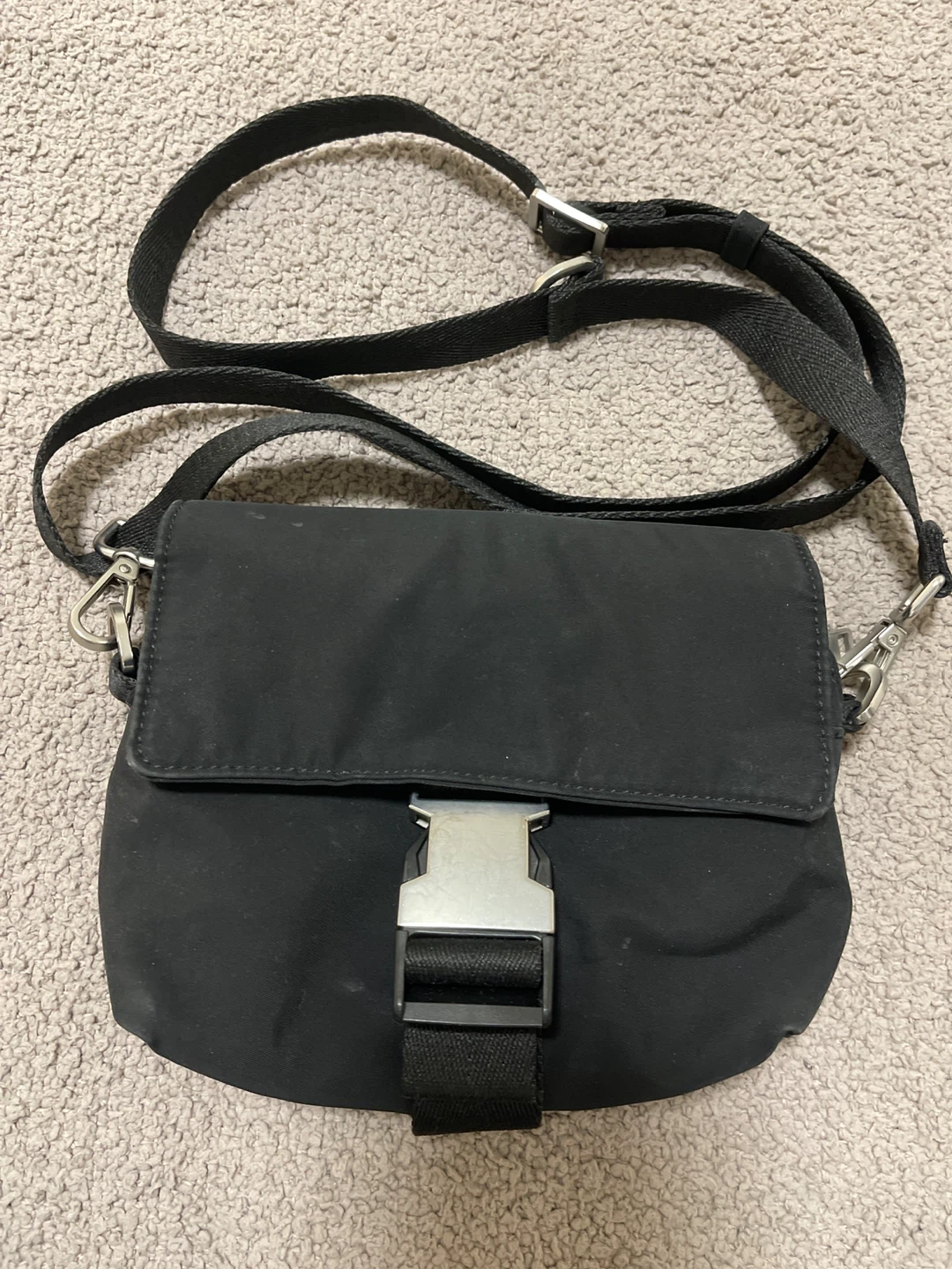Black Zara Crossbody Bag