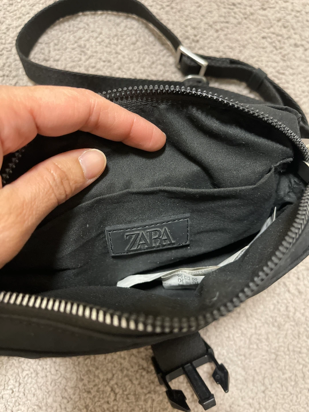 Black Zara Crossbody Bag - photo 2