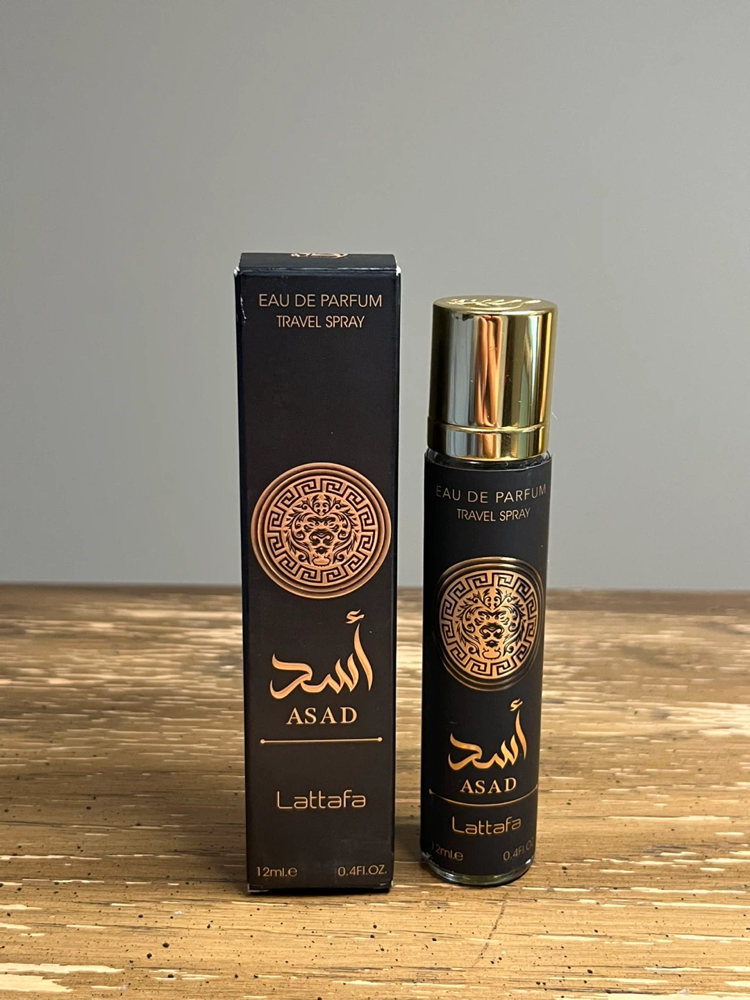 Lattafa Asad Eau De Parfum Travel Spray 12ml
