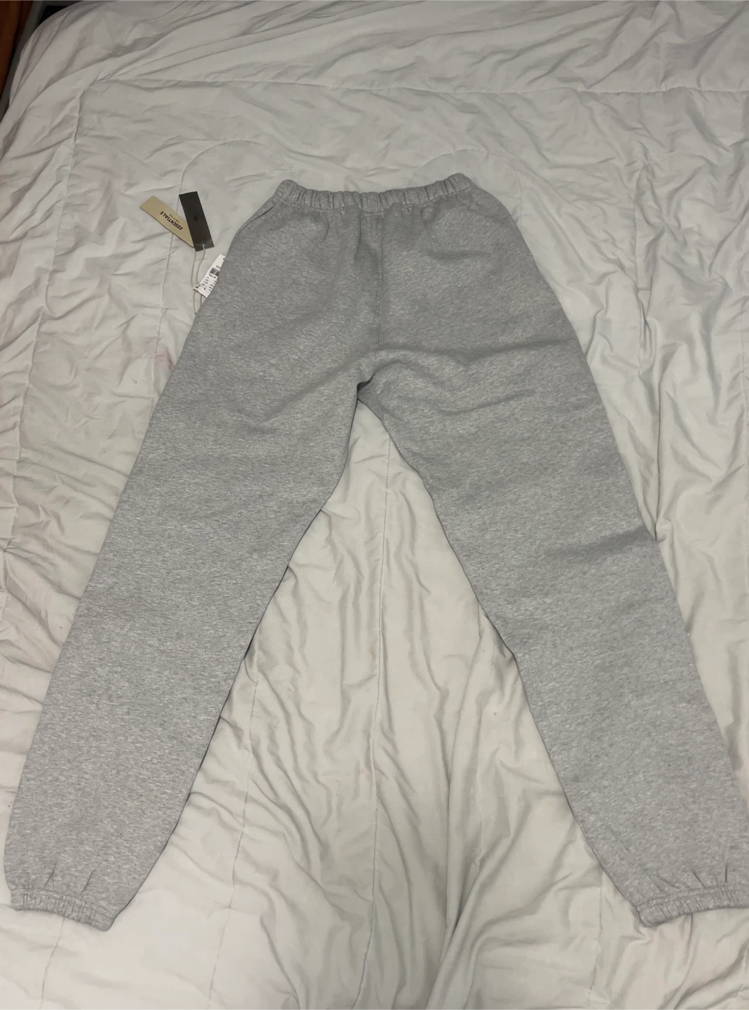 ESSENTIALS Fear of God Sweatpants Grey - photo 4