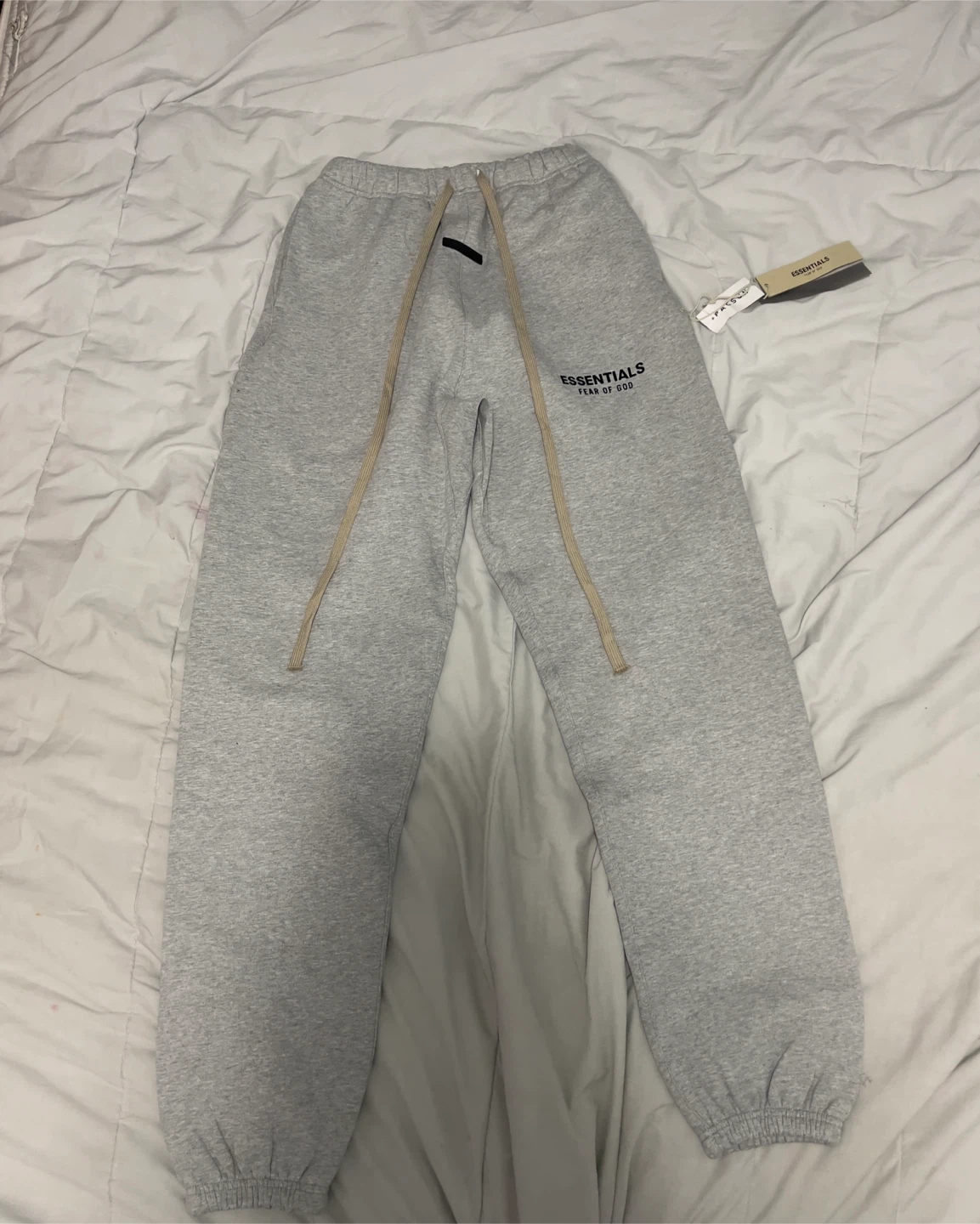 ESSENTIALS Fear of God Sweatpants Grey - photo 2