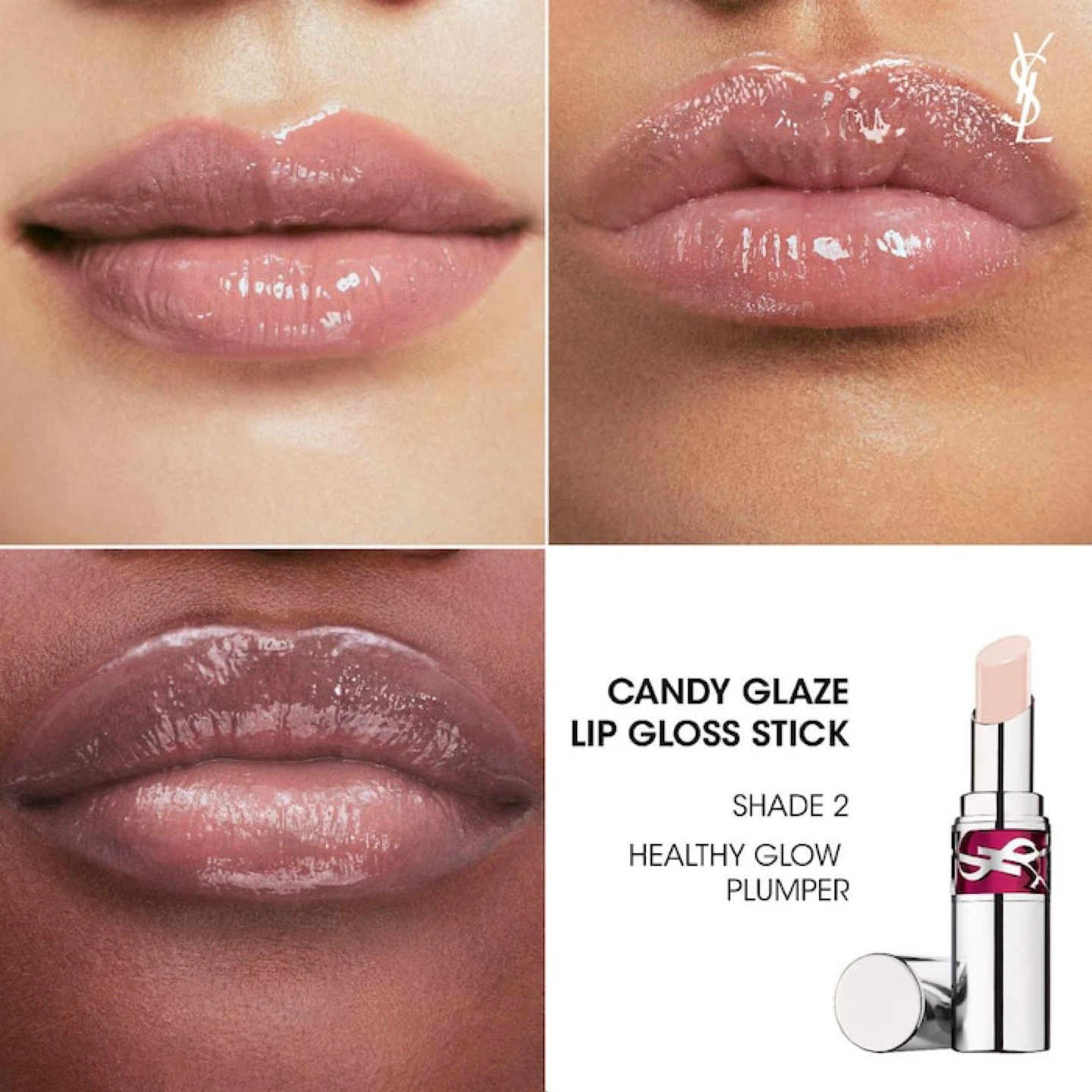 Yves Saint Laurent Candy Glaze Lip Gloss Stick - Shade 2 - photo 4