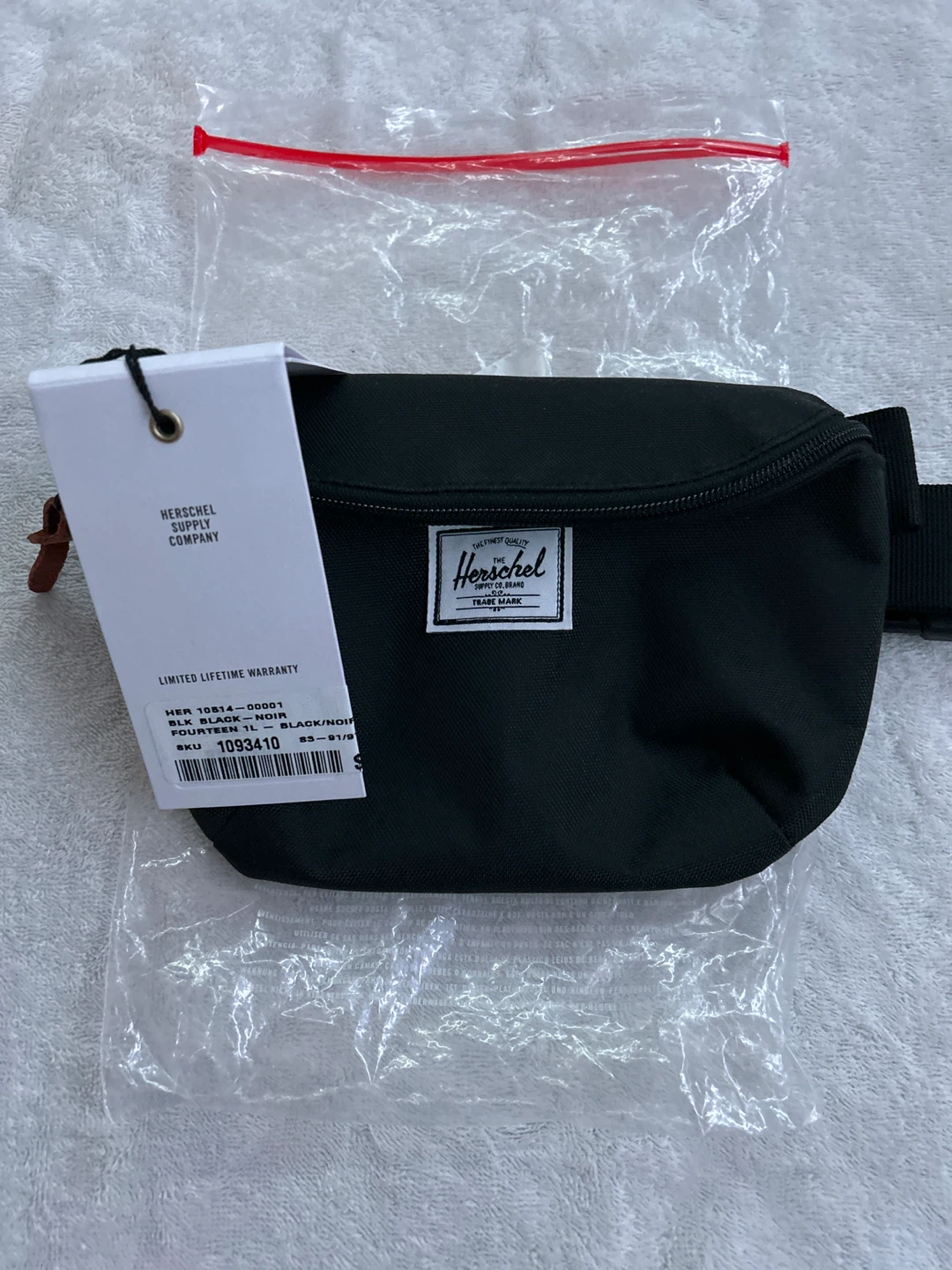 🥕 Herschel Fourteen Hip Pack - Black - photo 2