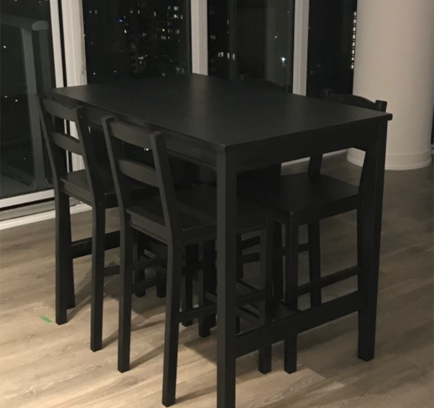 IKEA Hagernas Bar Table and Chair Set