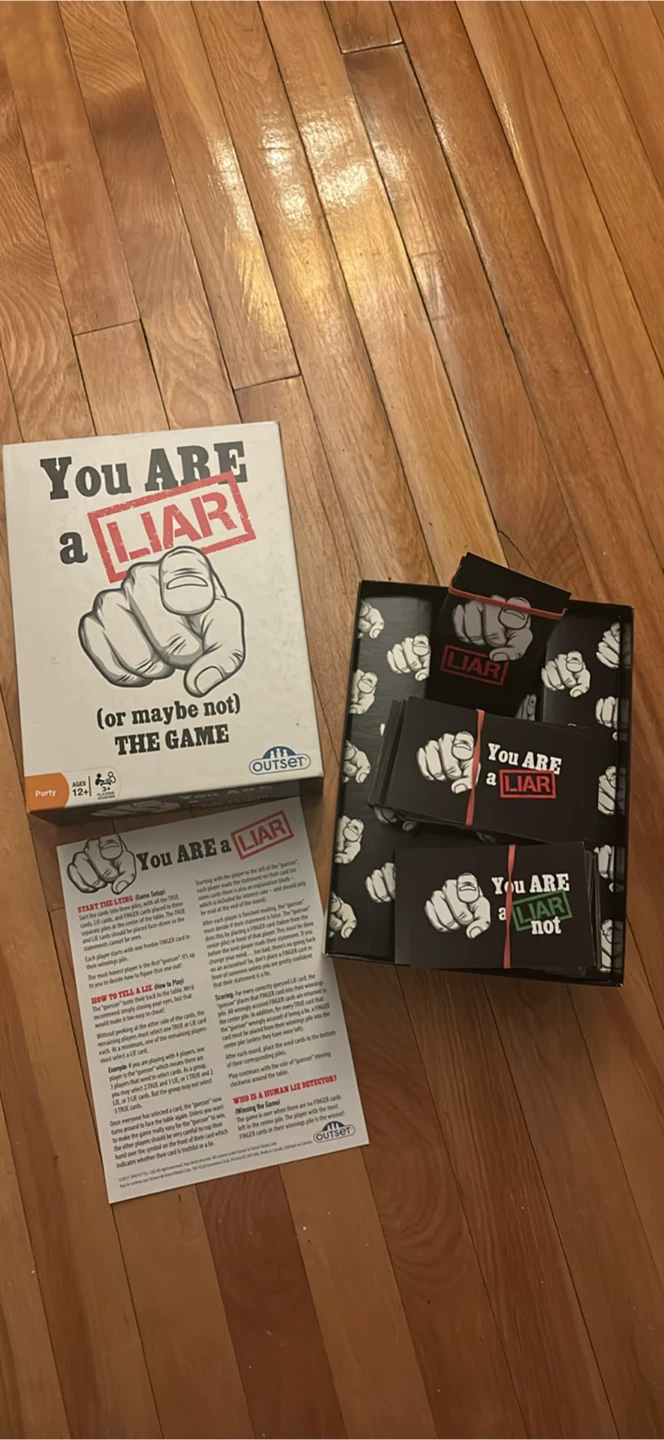 You ARE a LIAR (or maybe not) The Game