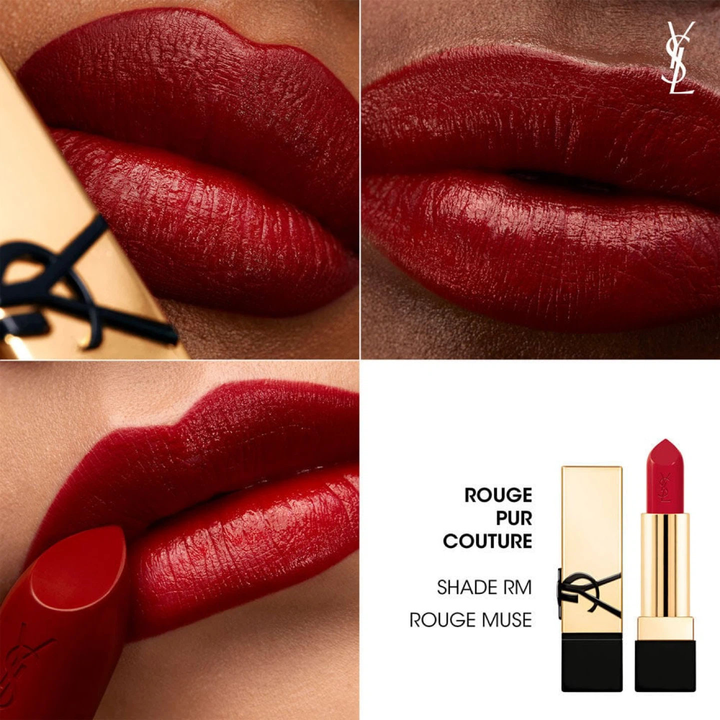 Yves Saint Laurent Rouge Pur Couture Lipstick - Rouge Muse RM - photo 3