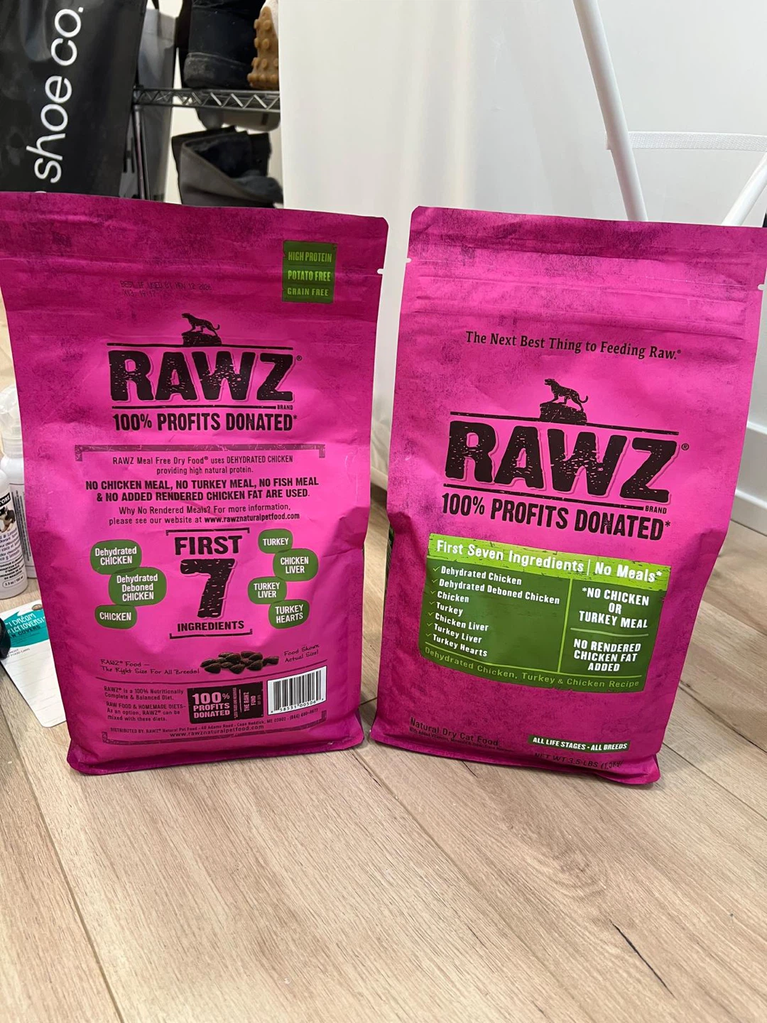 🥕RAWZ Natural Dry Cat Food - High Protein, Grain-Free