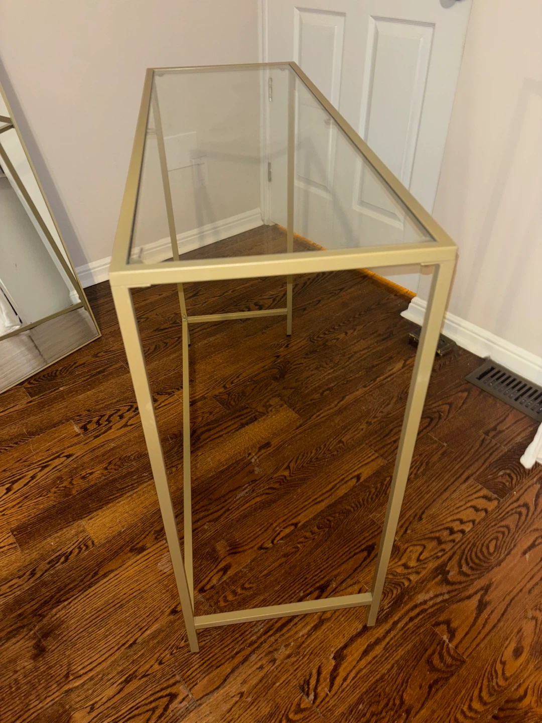 Console Table with Glass Top - photo 2
