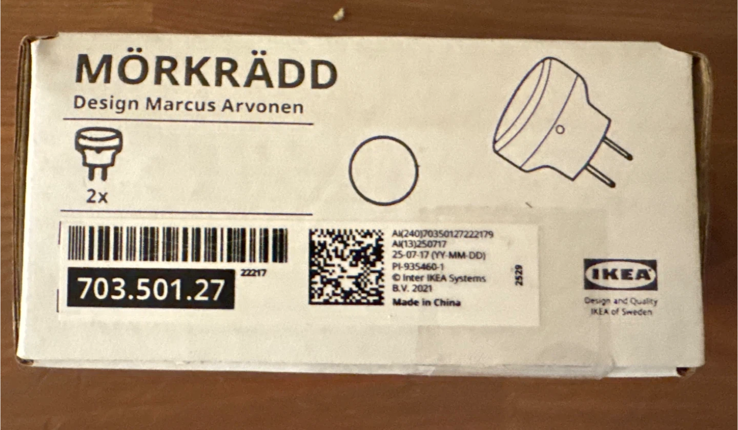 IKEA MÖRKRÄDD LED Nightlight with Sensor - photo 3