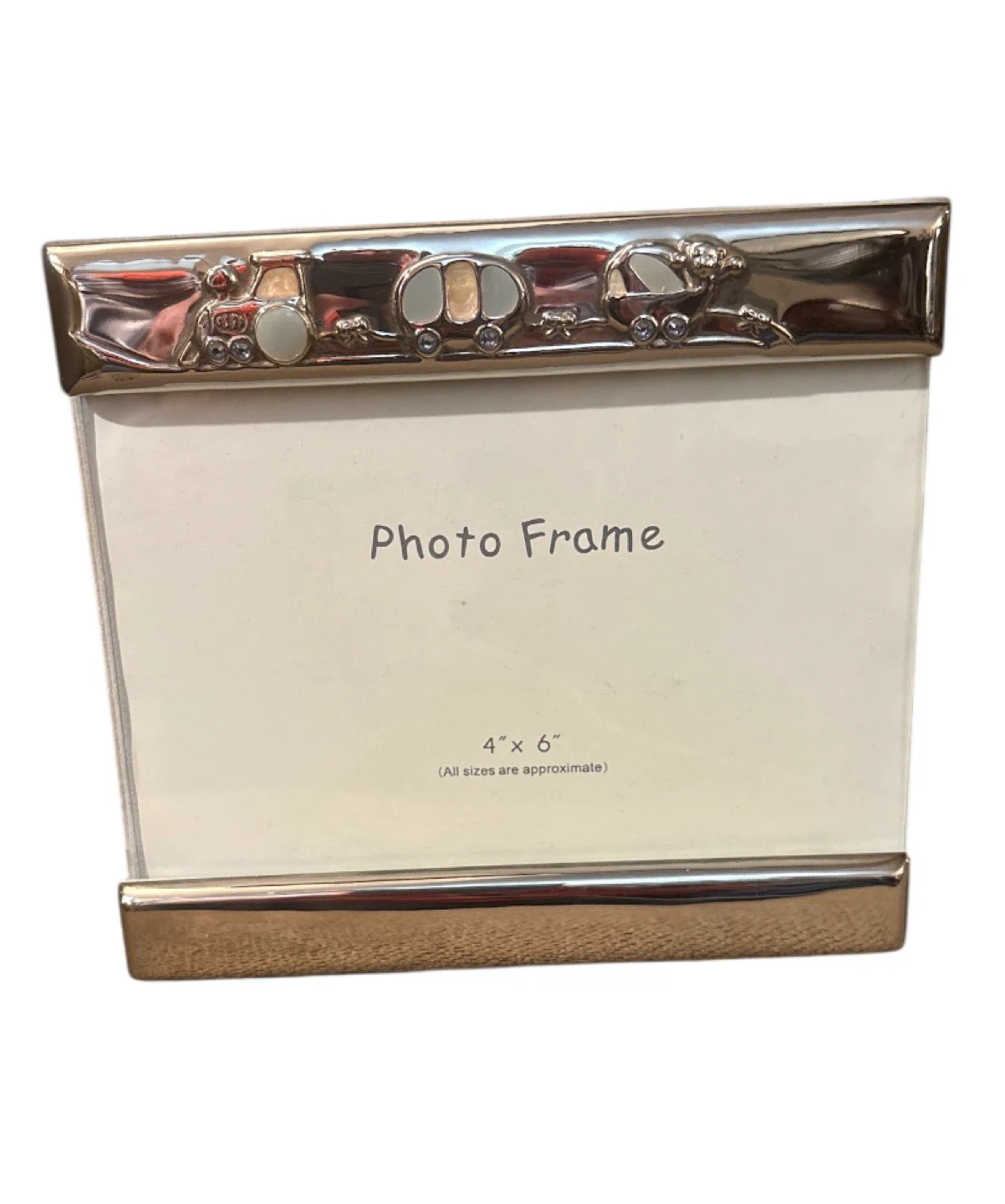 Elegance Silver Plated Photo Frame 4" x 6"