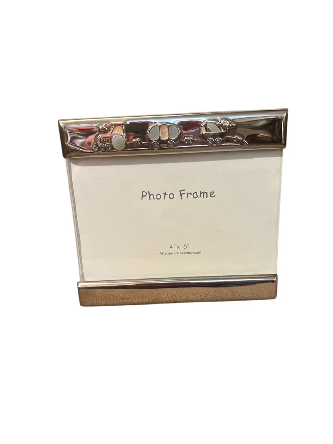Elegance Silver Plated Photo Frame 4" x 6" - photo 3