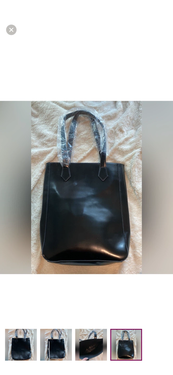 Givenchy Parfums Black Faux Leather Tote Bag - photo 4
