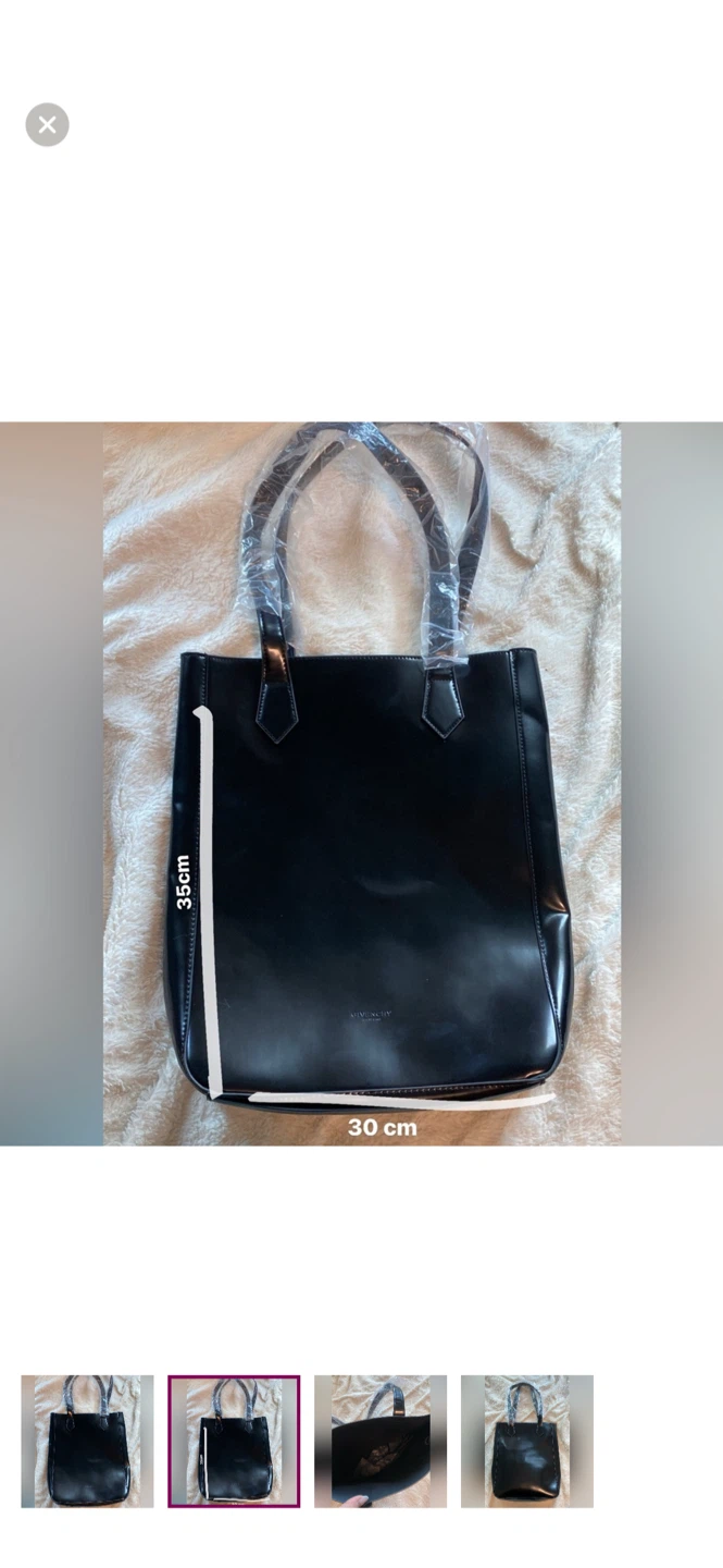 Givenchy Parfums Black Faux Leather Tote Bag - photo 2
