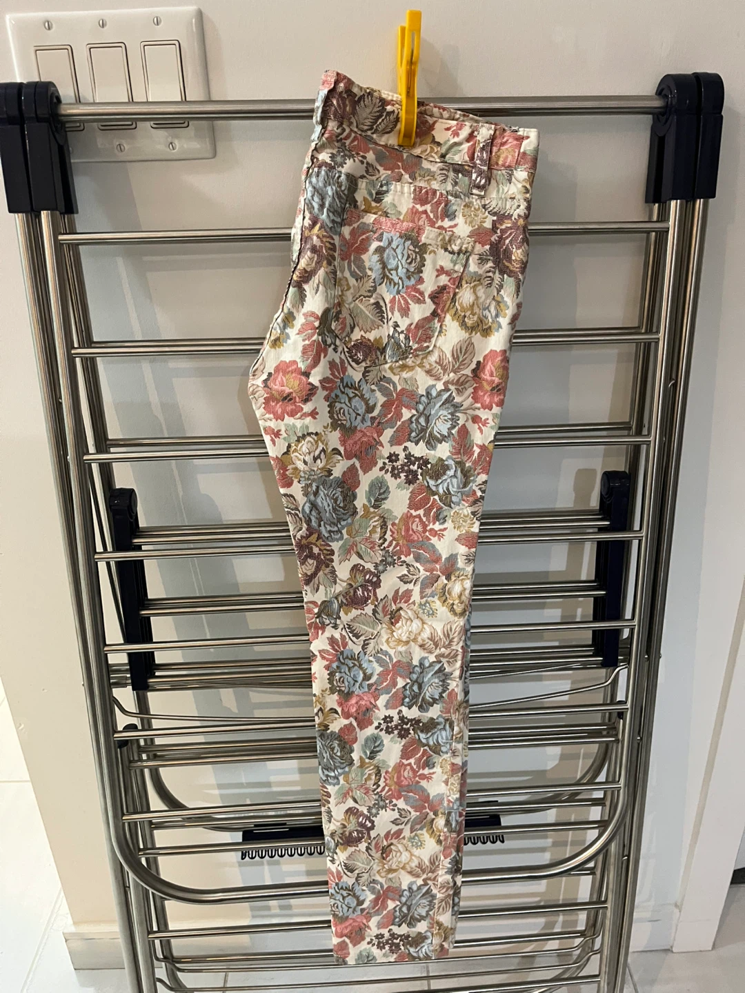 Floral Print Pants (elastic)