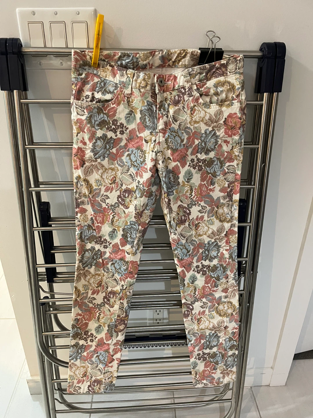 Floral Print Pants (elastic) - photo 2