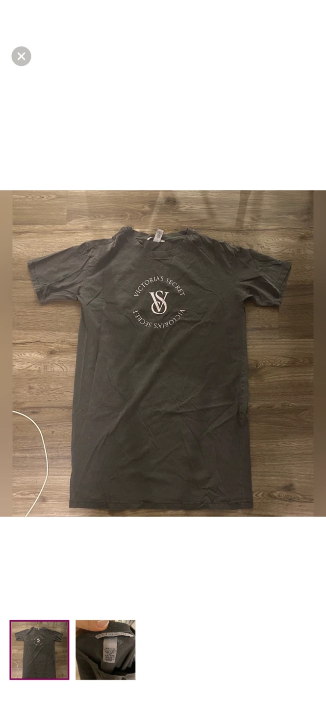 Victoria's Secret Oversized T-Shirt Dress
