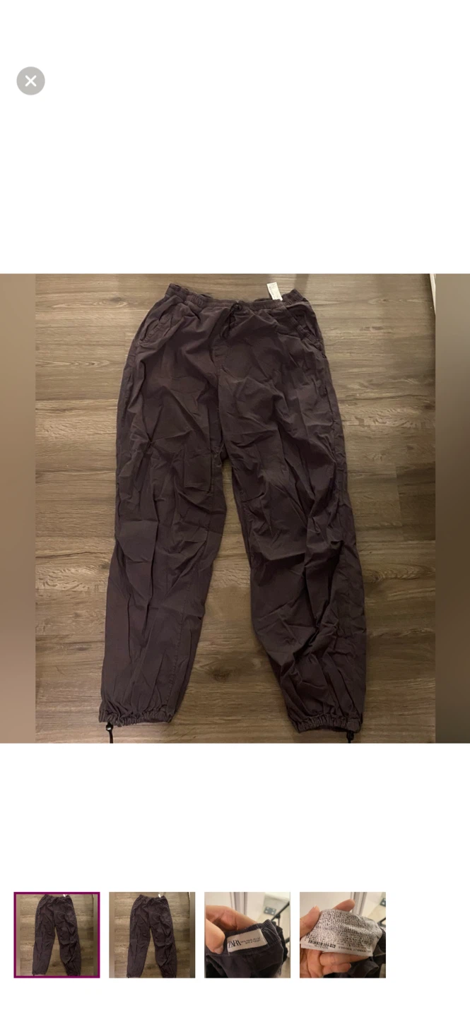 ZARA Parachute Pants - Extra Large