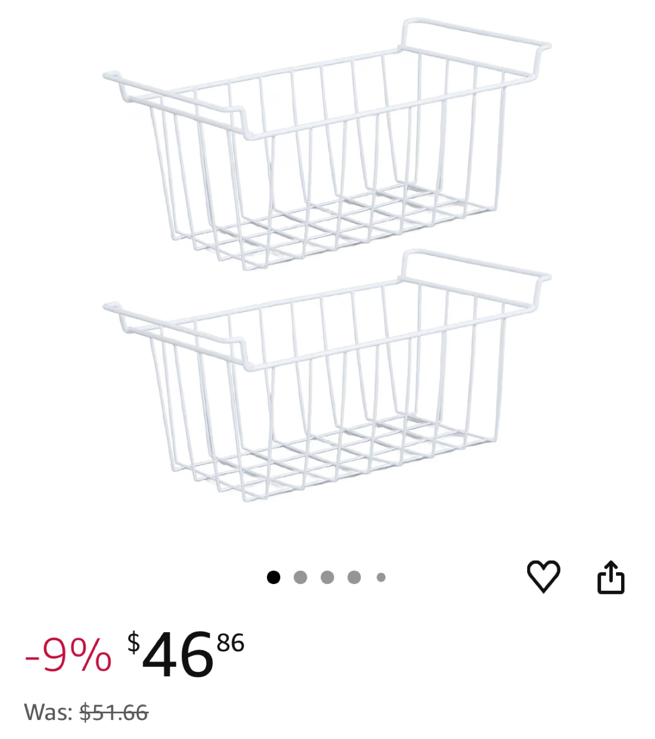 New Deep Freezer Organizer Basket - photo 3