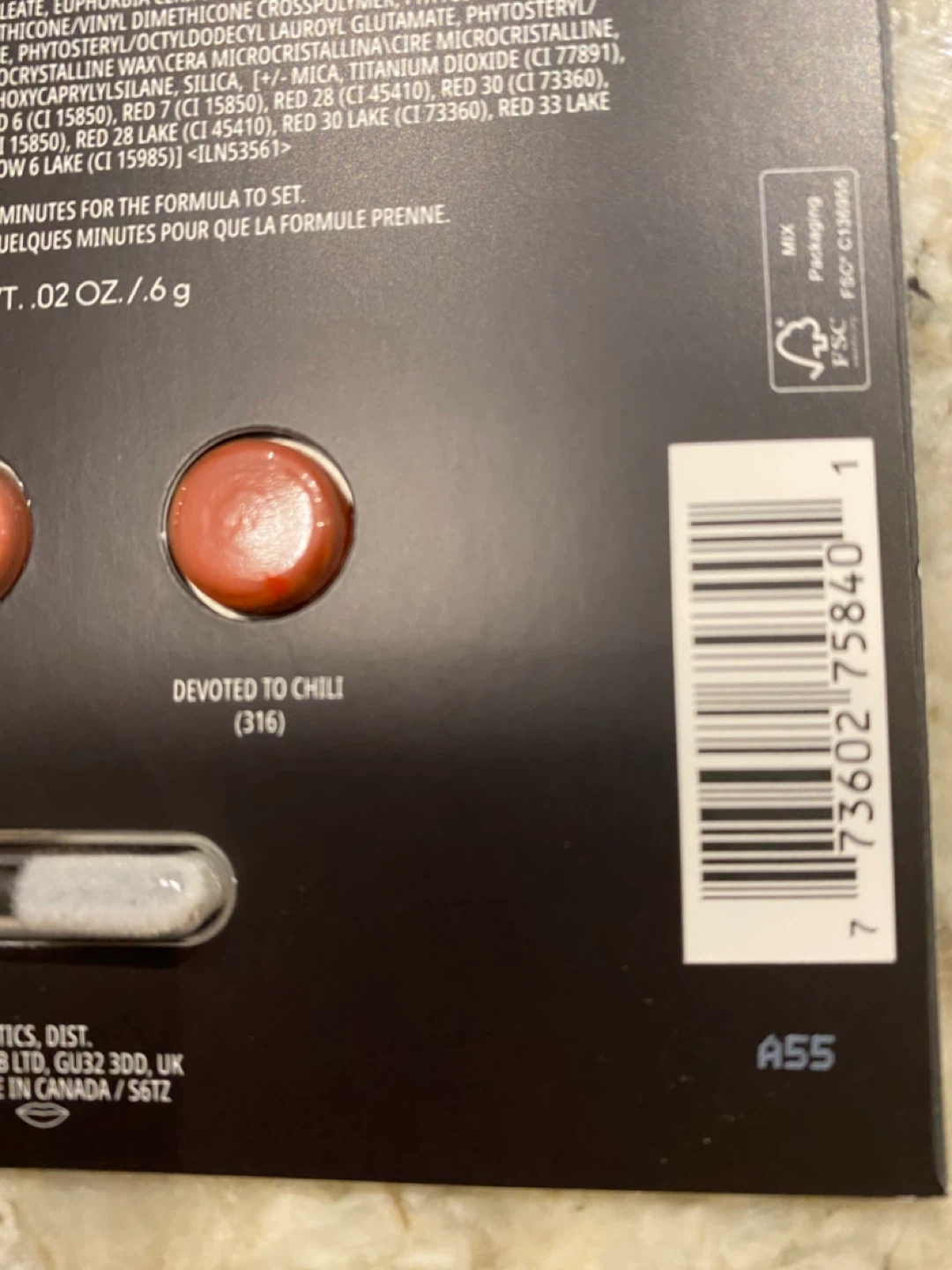 MAC Powder Kiss Hazy Matte Lipstick sample Set - photo 4