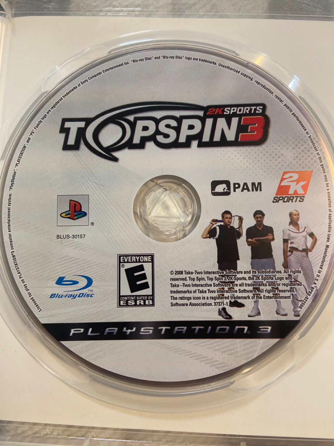 Top Spin 3 PlayStation 3 Game