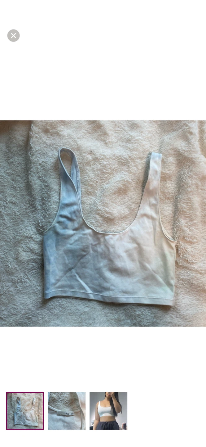 Wilfred Free Scoop Neck Tank Top - Size S