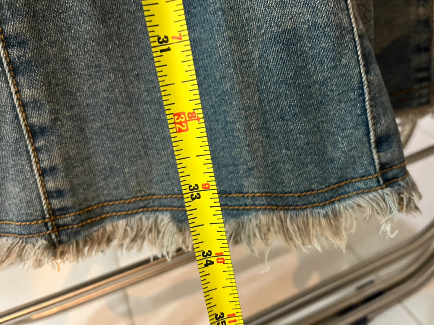 Denim Maxi Skirt - Size M - photo 2