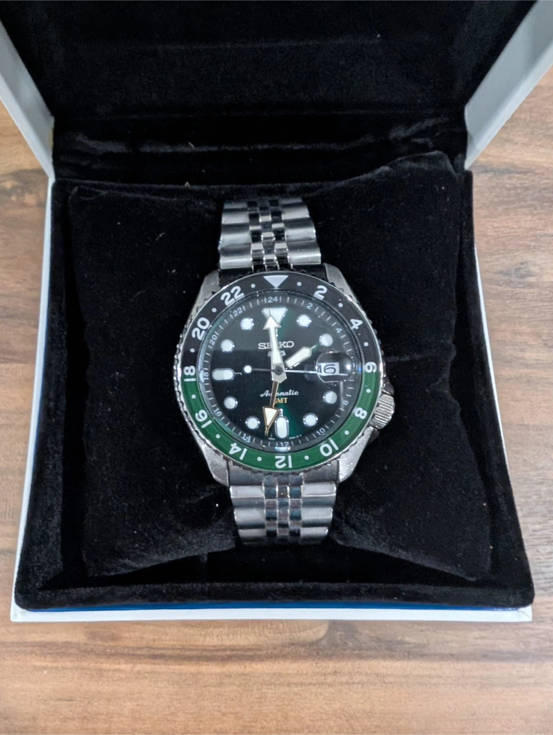 Seiko Automatic GMT Watch