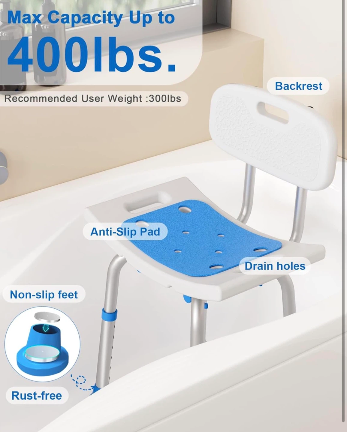 Shower Chair – Brand New - photo 3