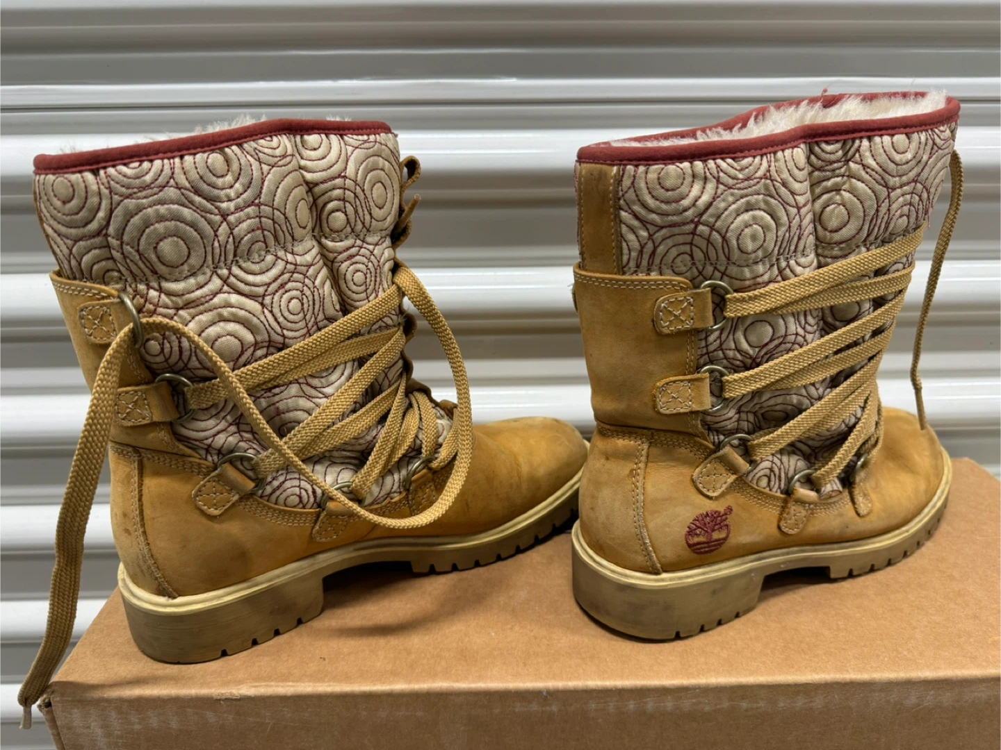 Timberland Shearling-lined half calf slip-on boots - photo 2